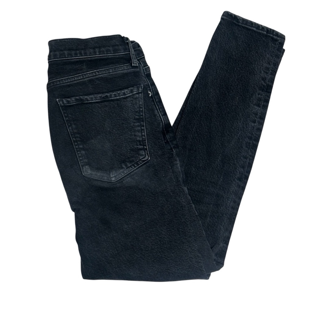Agolde Nico Charcoal Gray Black Jeans Modern Capsule Denim Straight Leg 26 / 2